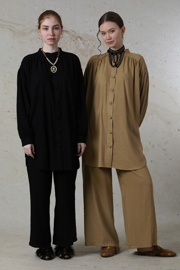 Salaş Pantolon Takım Camel - 5