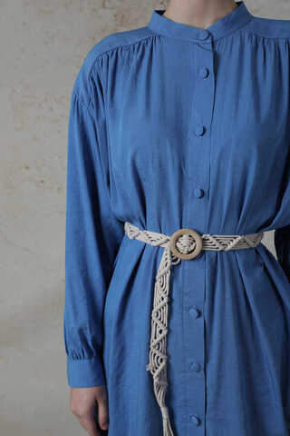 Salaş Pantolon Takım Mavi - 4