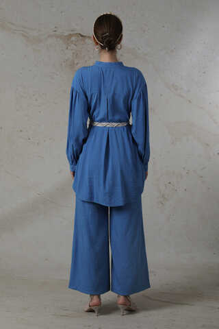 Salaş Pantolon Takım Mavi - 6