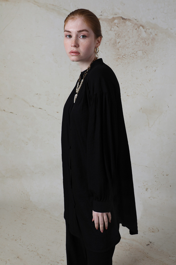 Salaş Pantolon Takım Siyah - 2