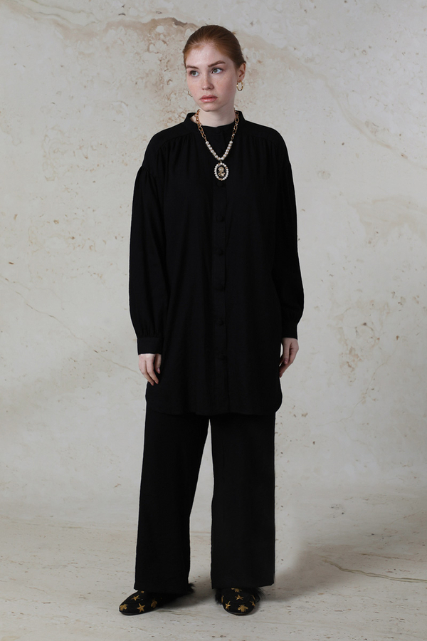 Salaş Pantolon Takım Siyah - 5