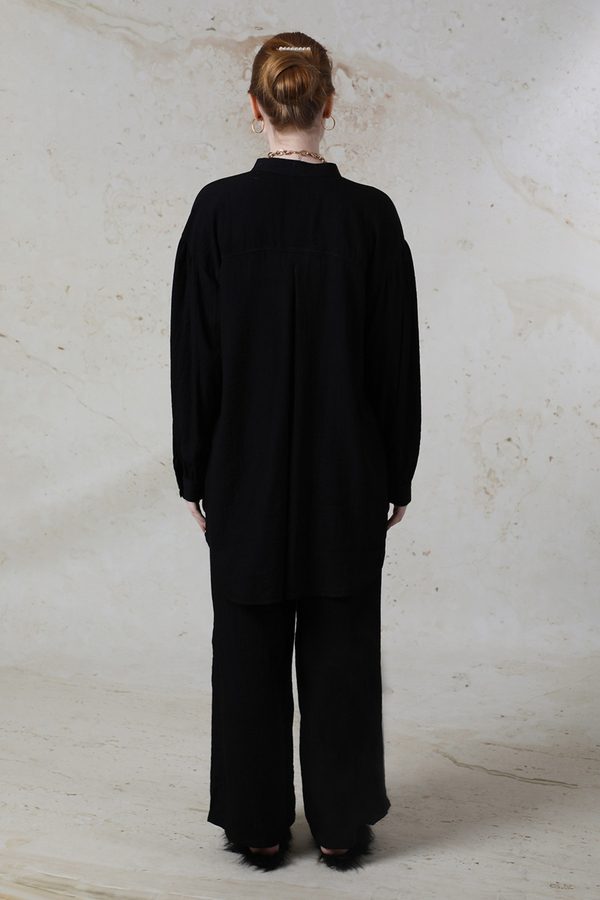 Salaş Pantolon Takım Siyah - 6