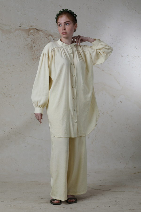 Salaş Pantolon Takım Taş