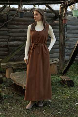 Round Neck Jumper Dress Taba - 6
