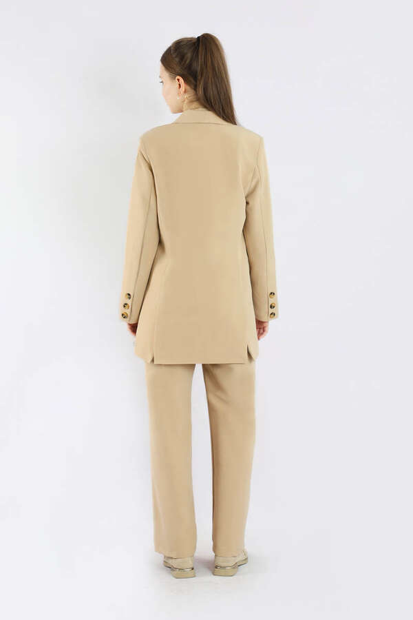 Şal Yaka Ceket Takım Taş - 6