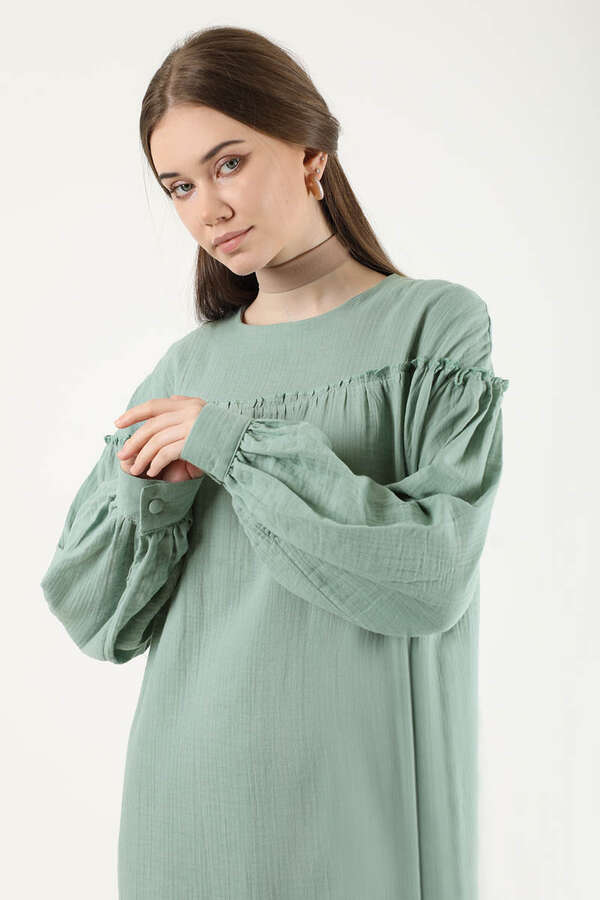 Loose Dress Mint - 2