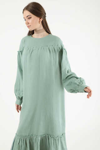 Loose Dress Mint - 4