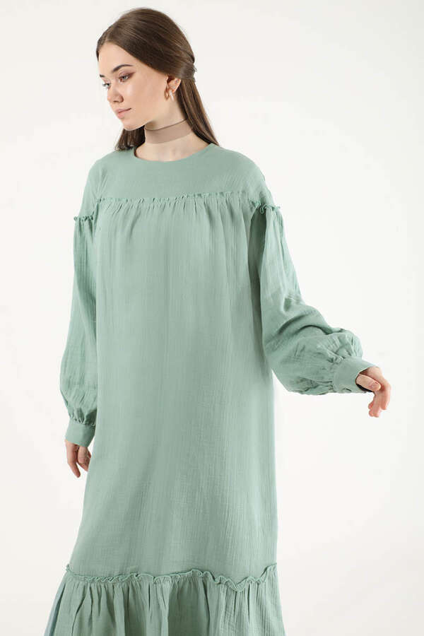 Loose Dress Mint - 4