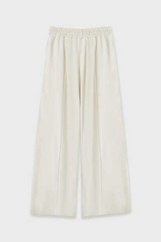 Salaş Modal Pantolon Beyaz - 3