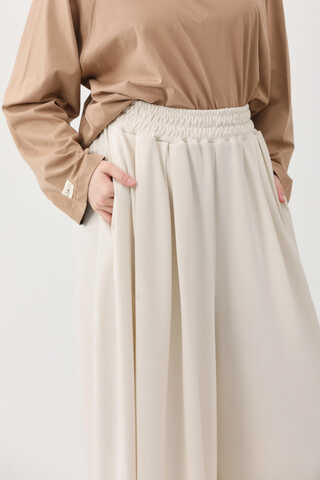 Salaş Modal Pantolon Beyaz - 2