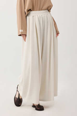 Salaş Modal Pantolon Beyaz - 8