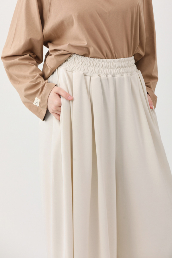 Salaş Modal Pantolon Beyaz - 2