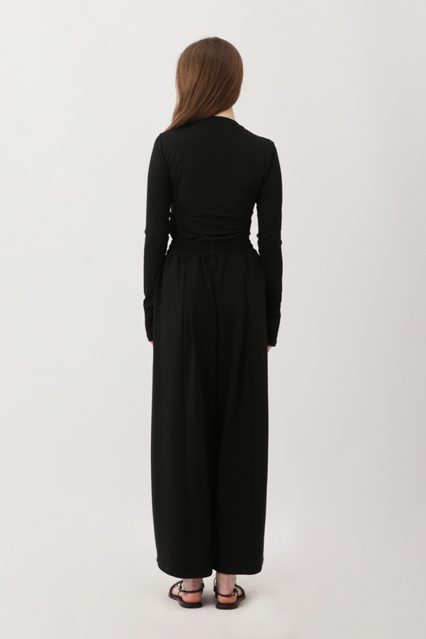 Salaş Modal Pantolon Siyah - 14