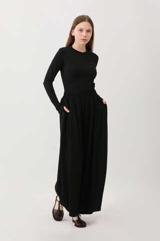 Salaş Modal Pantolon Siyah - 8