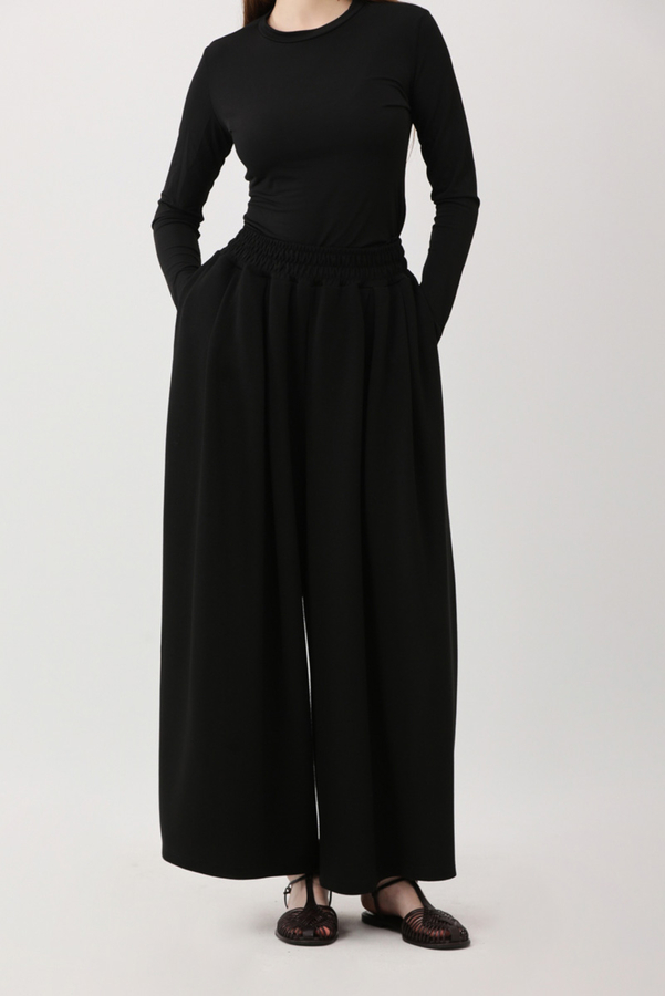 Salaş Modal Pantolon Siyah - 9