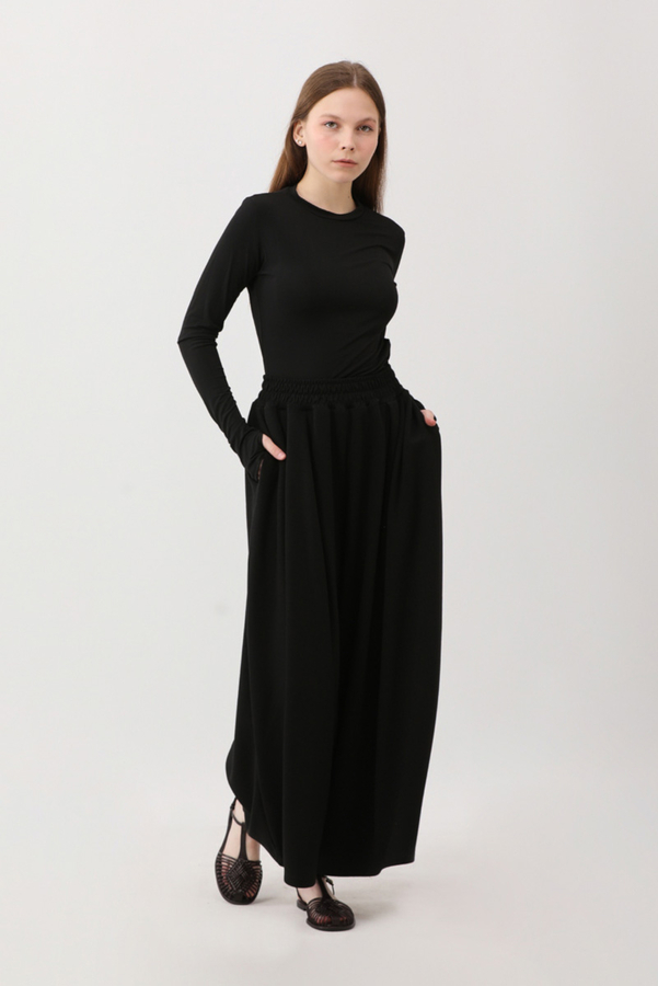 Salaş Modal Pantolon Siyah - 8