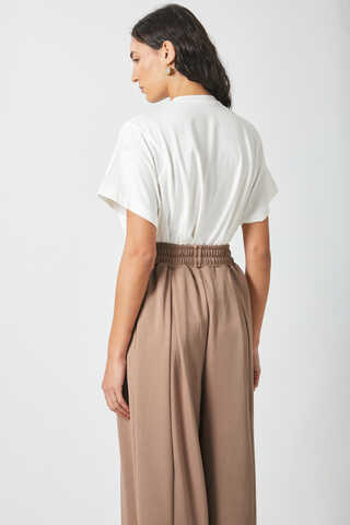 Salaş Modal Pantolon Vizon - 11