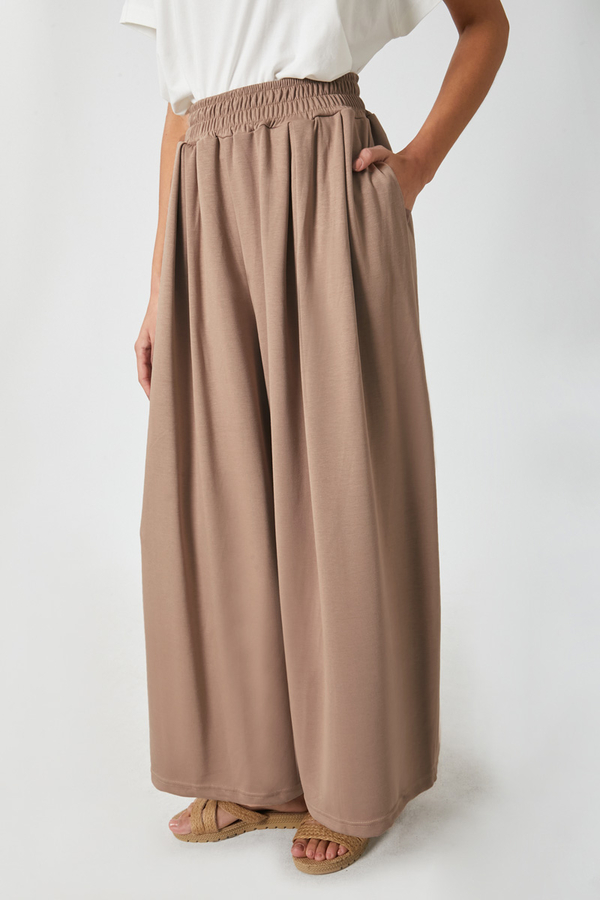 Salaş Modal Pantolon Vizon - 6