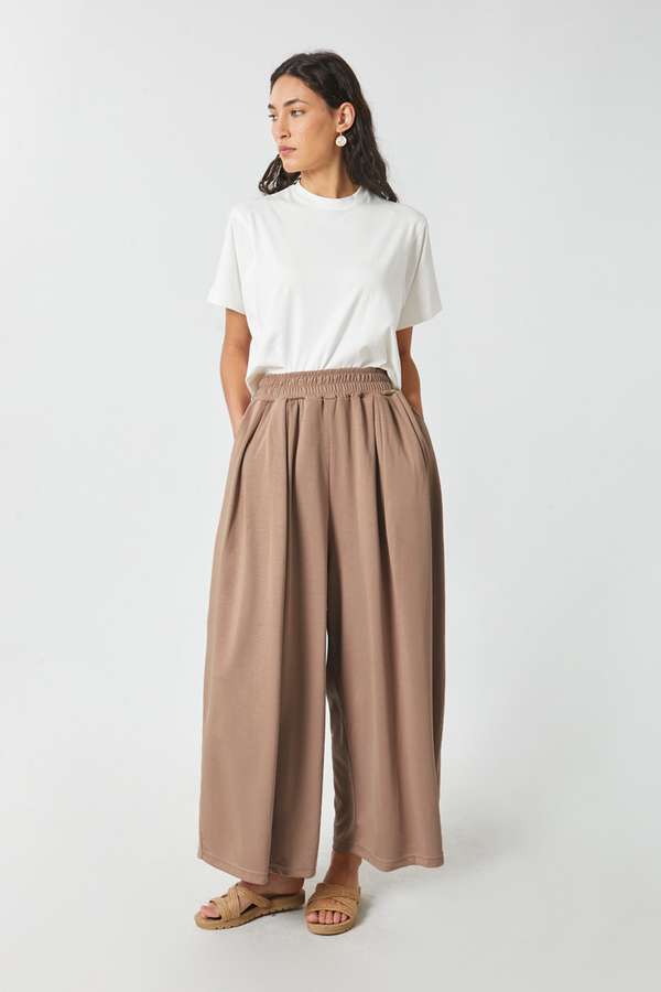 Salaş Modal Pantolon Vizon - 4