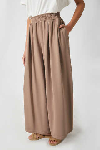 Salaş Modal Pantolon Vizon - 6