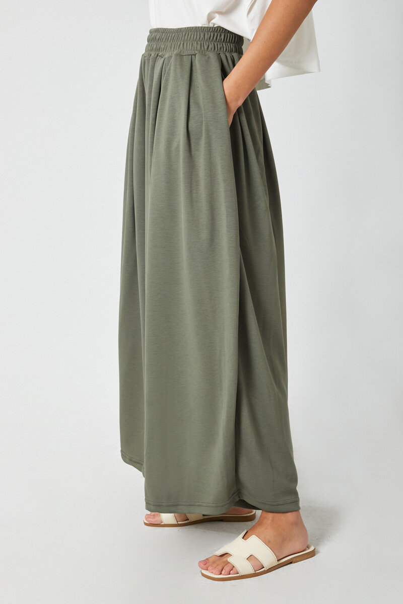 Salaş Modal Pantolon Yeşil - 8