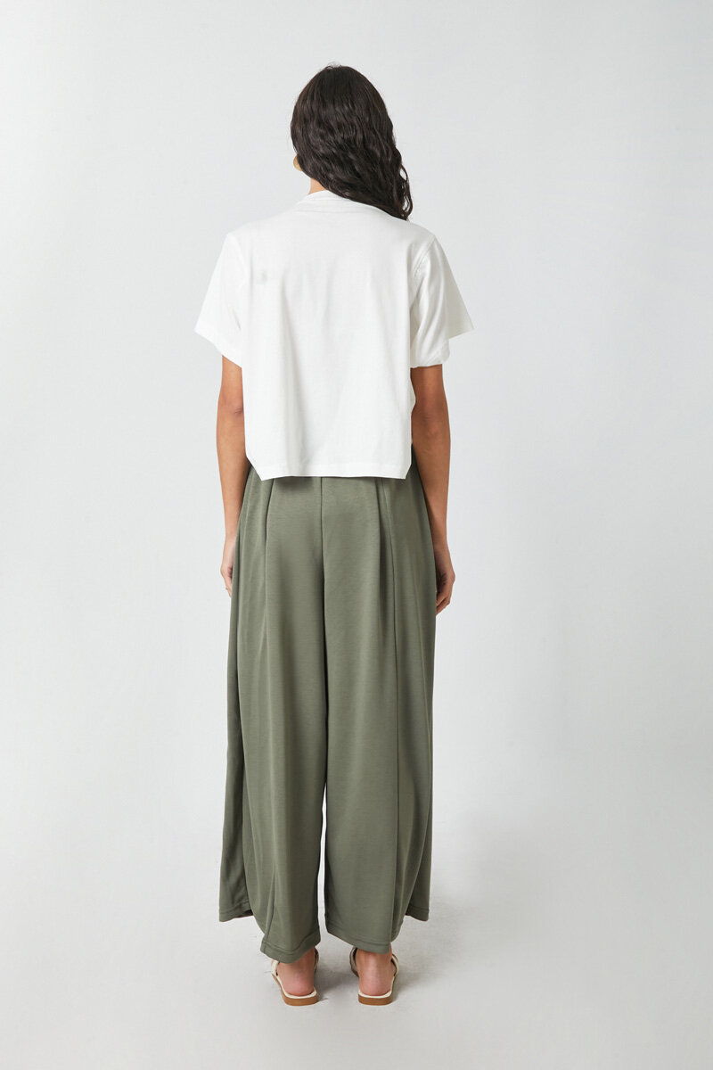 Salaş Modal Pantolon Yeşil - 9