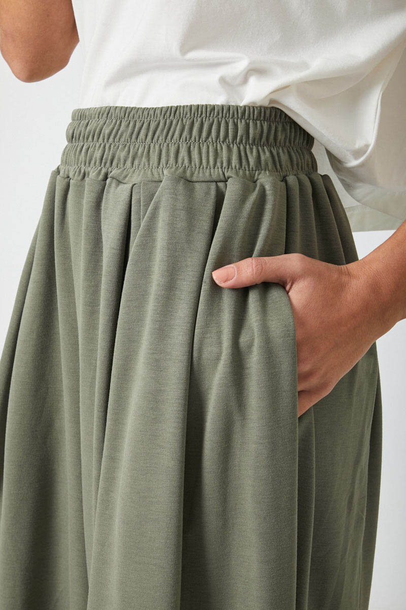 Salaş Modal Pantolon Yeşil - 5