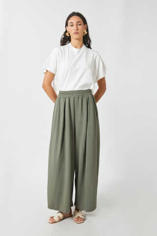 Salaş Modal Pantolon Yeşil - 4