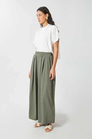 Salaş Modal Pantolon Yeşil - 1