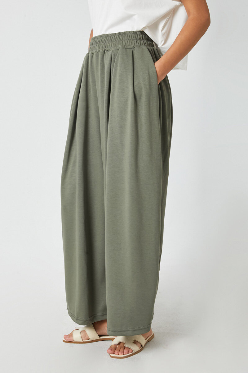 Salaş Modal Pantolon Yeşil - 7