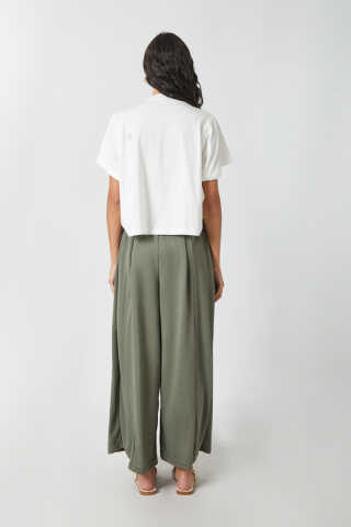 Salaş Modal Pantolon Yeşil - 9