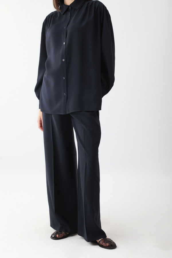 Salaş Pantolonlu Takım Lacivert - 5