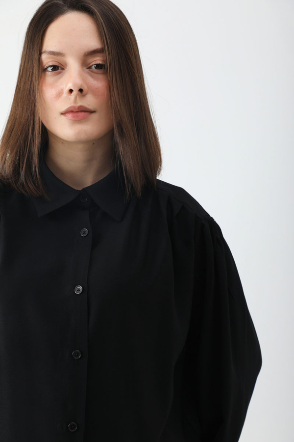 Salaş Pantolonlu Takım Siyah - 3