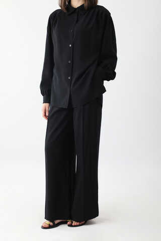 Salaş Pantolonlu Takım Siyah - 6