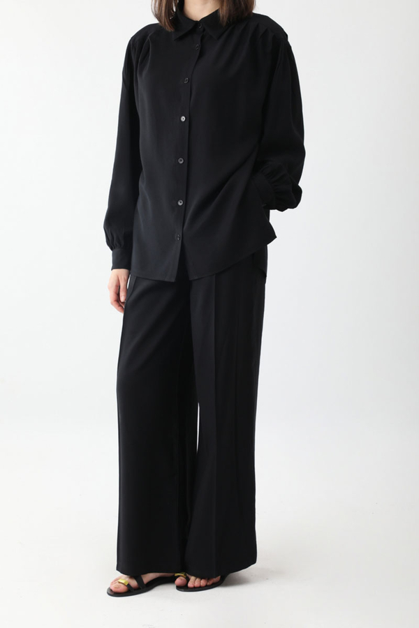 Salaş Pantolonlu Takım Siyah - 6