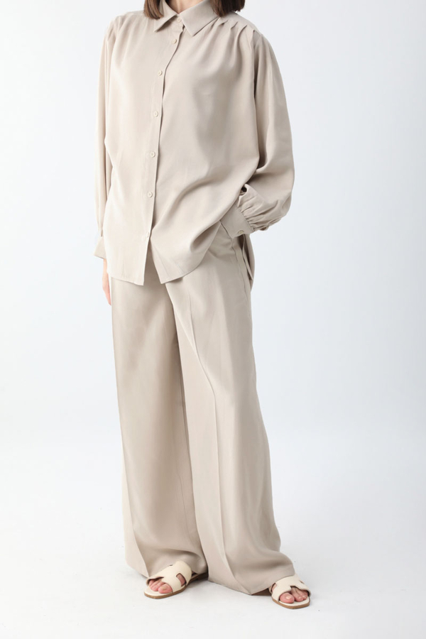 Salaş Pantolonlu Takım Taş - 3