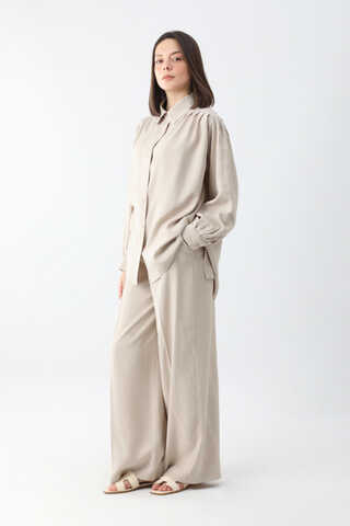 Salaş Pantolonlu Takım Taş - 1