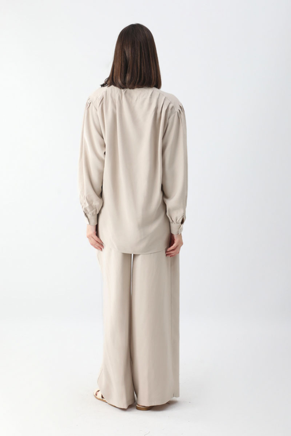 Salaş Pantolonlu Takım Taş - 5