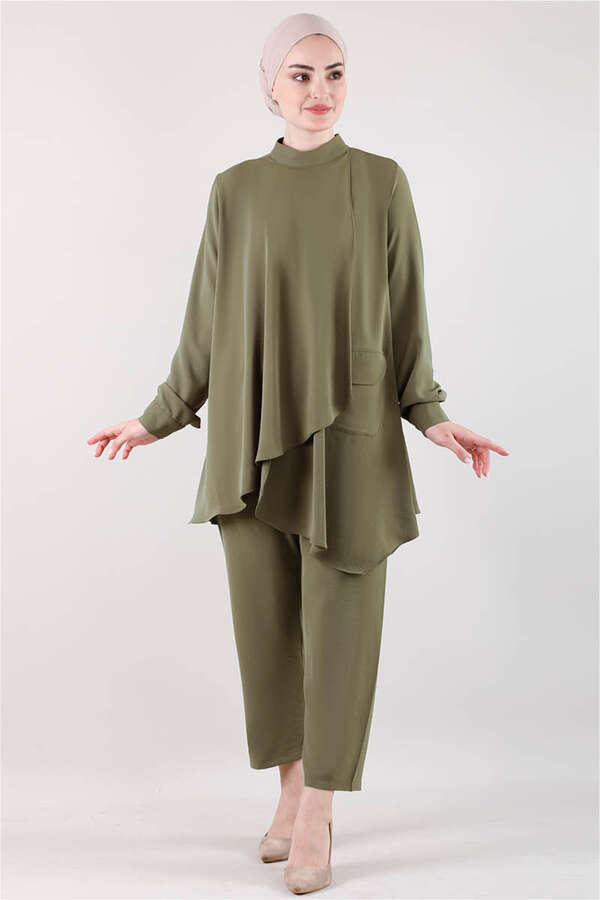 Salaş Tunik Takım Haki - 1