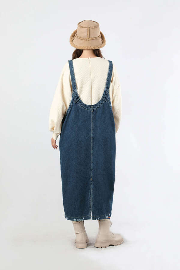 Salopet Etek Mavi - 3