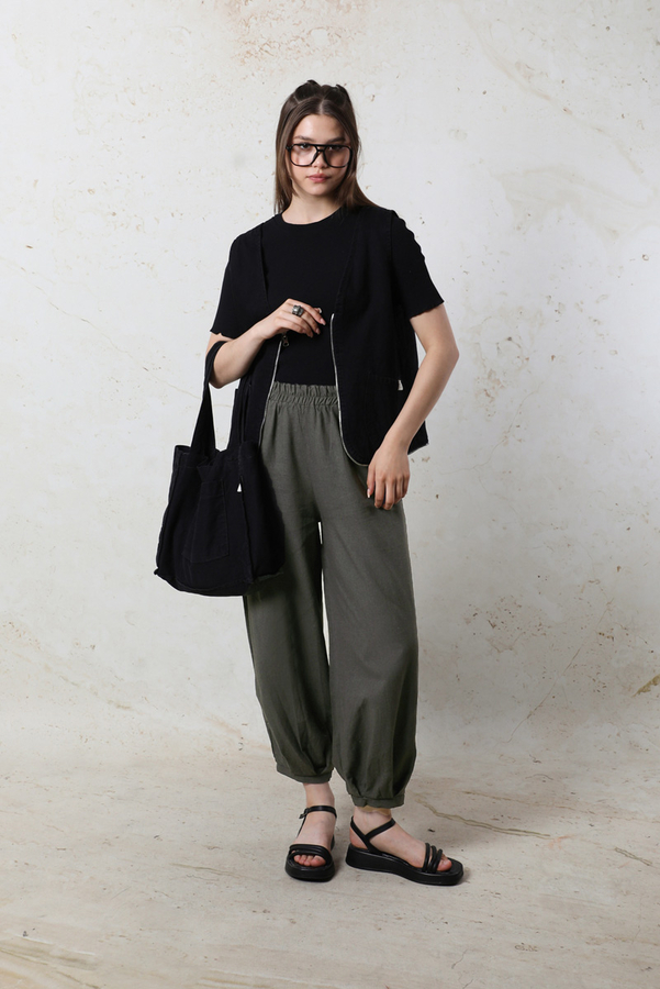 Şalvar Pantolon Antrasit - 2