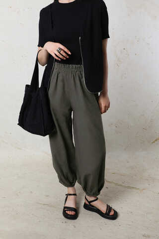 Şalvar Pantolon Antrasit - 5