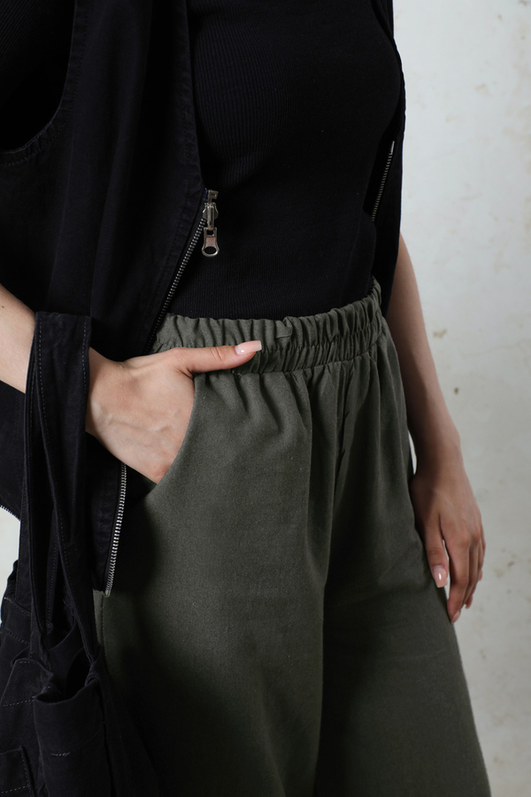 Şalvar Pantolon Antrasit - 6