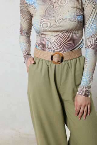 Şalvar Pantolon Haki - 4