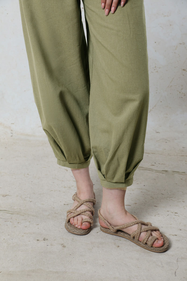 Şalvar Pantolon Haki - 5