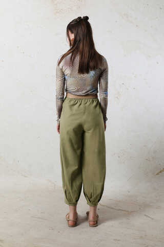 Şalvar Pantolon Haki - 6