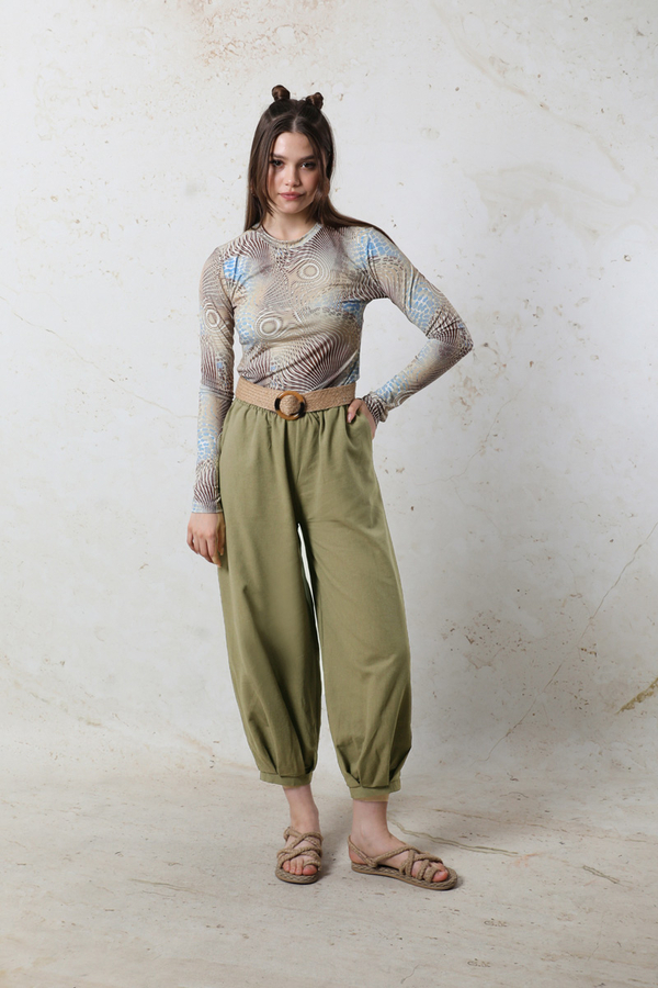 Şalvar Pantolon Haki