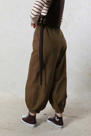 Şalvar Pantolon  Kahverengi - 9