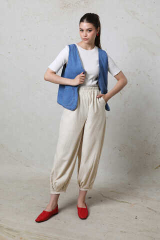 Şalvar Pantolon Taş - 6