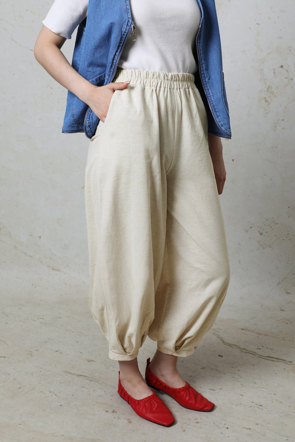 Şalvar Pantolon Taş - 2